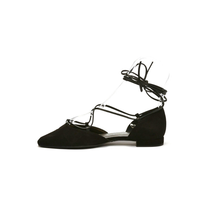 Gilligan ballerines noire Stuart Weitzman