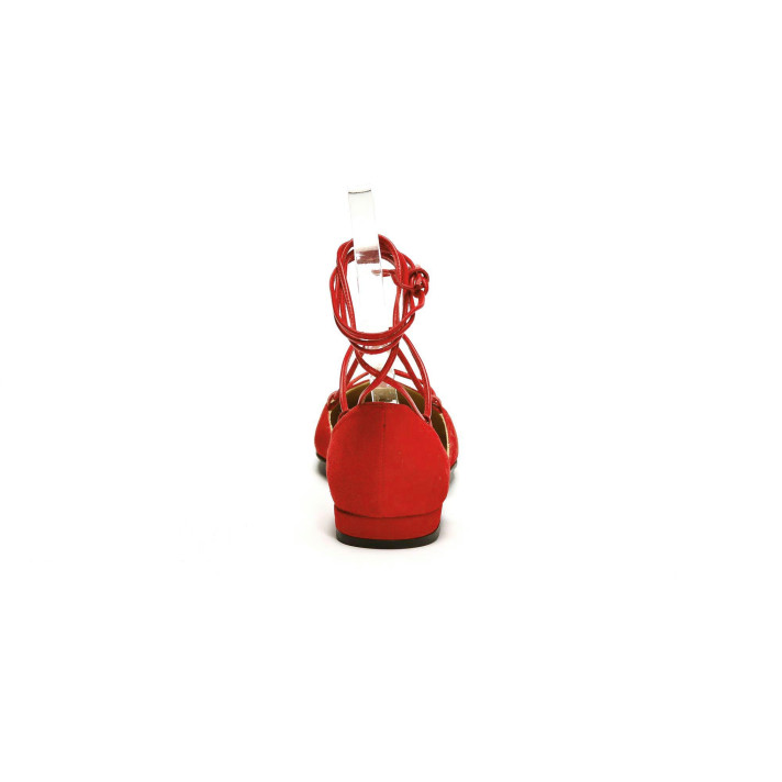 Gilligan Ballerines rouge Stuart Weitzman