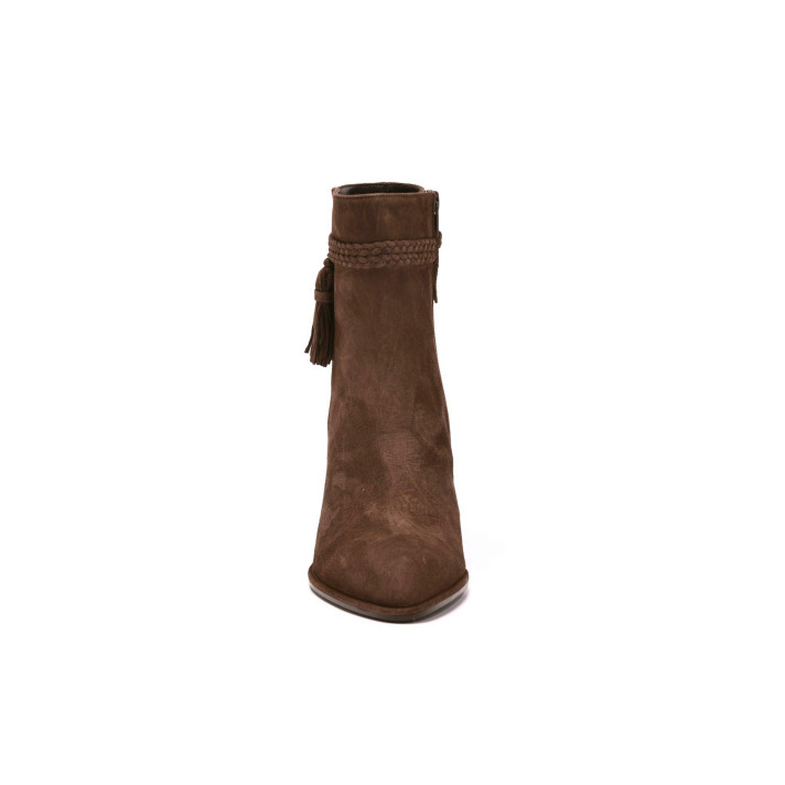 Tazzie Velours MARRON Stuart Weitzman