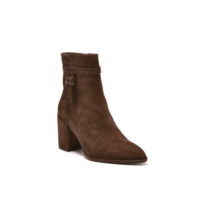 Tazzie Velours MARRON Stuart Weitzman
