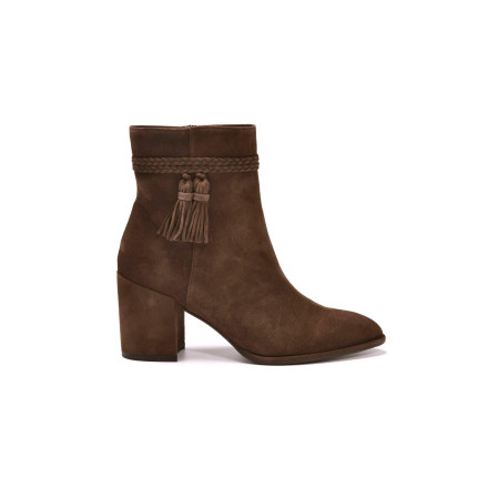 Tazzie Velours MARRON Stuart Weitzman