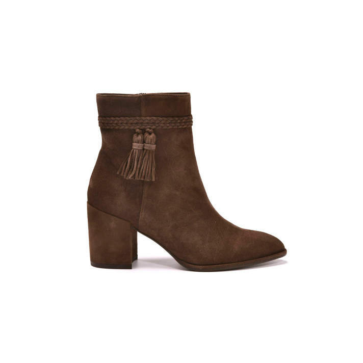 Tazzie Velours MARRON Stuart Weitzman