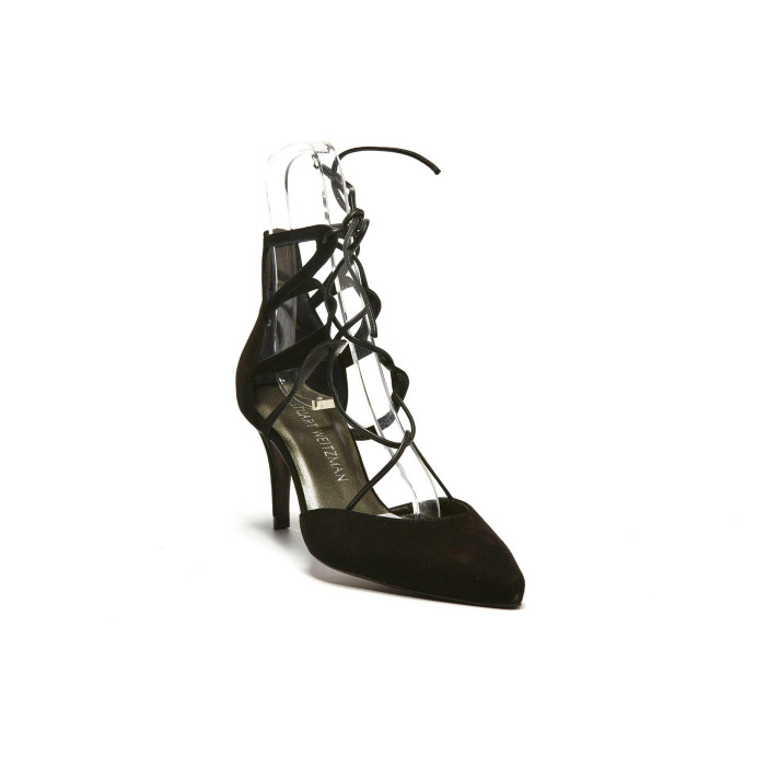 FOXTROT  ESCARPINS LACETS NOIRS STUART WEIZTMAN