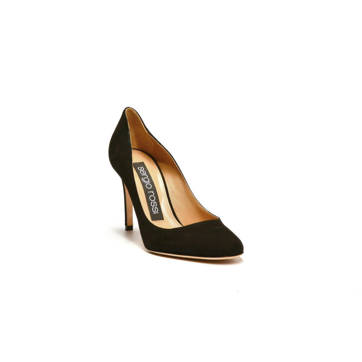 SR 70221 ESCARPINS NOIRS MADAME SERGIO ROSSI