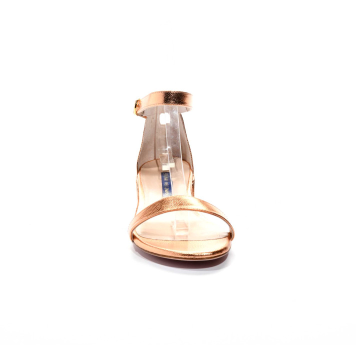Nudistjune Sandale cuivre Stuart Weitzman