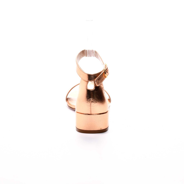 Nudistjune Sandale cuivre Stuart Weitzman