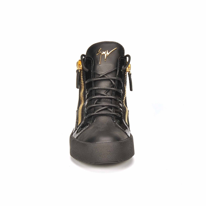 May basket haute noire/or Giuseppe Zanotti