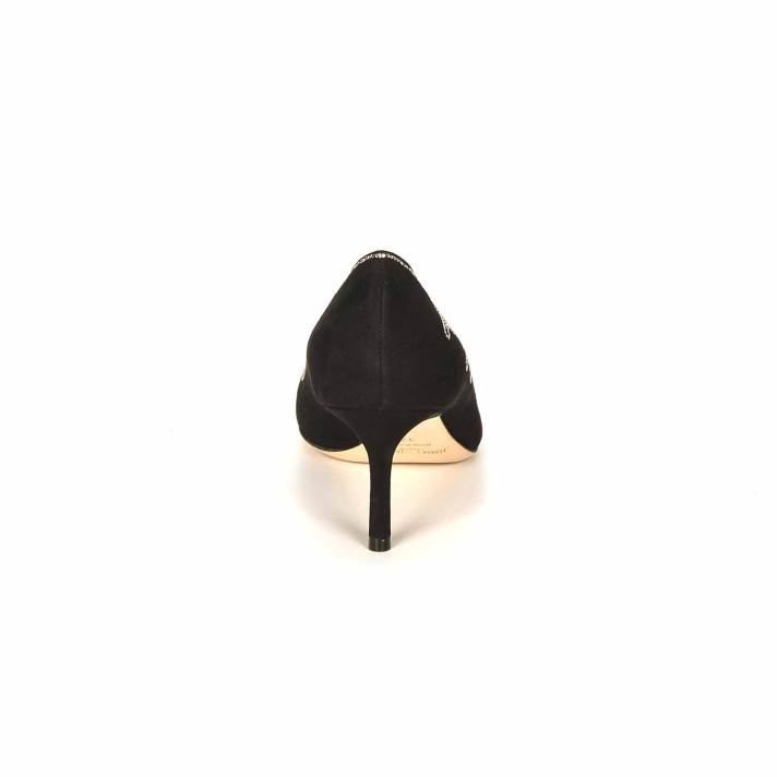 ROMY 60 BLACK/CRISTAL JIMMY CHOO