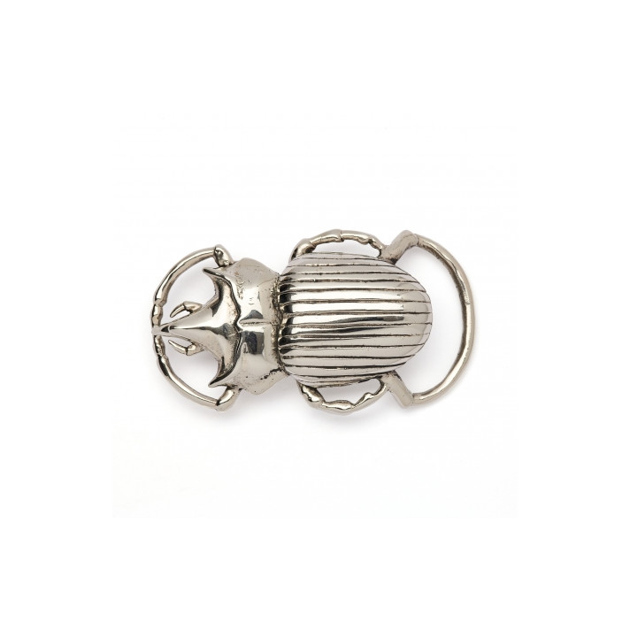 BOUCLE SCARABEE ARGENT CLARIS VIROT