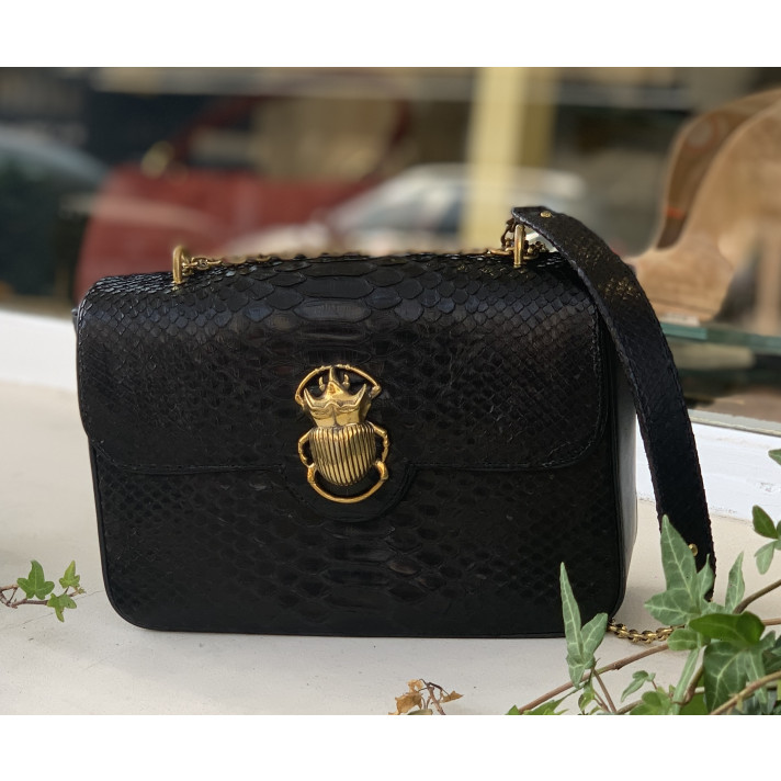 SAC  BIG AVA  PYTHON NOIR CLARIS VIROT