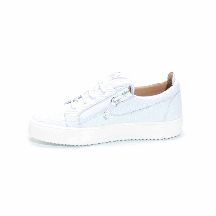 MAY BLANC homme BLANC EFFET PYTHON GIUSEPPE ZANOTTI