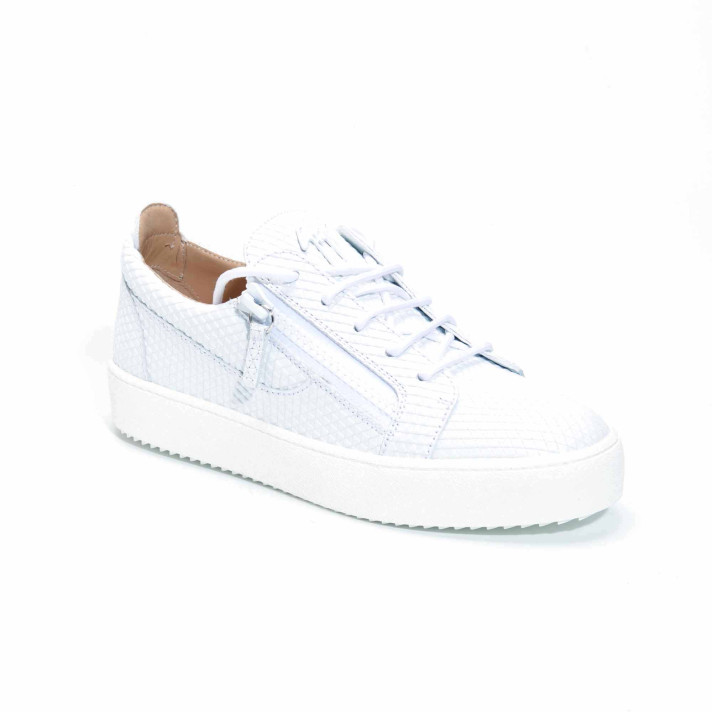 MAY BLANC homme BLANC EFFET PYTHON GIUSEPPE ZANOTTI