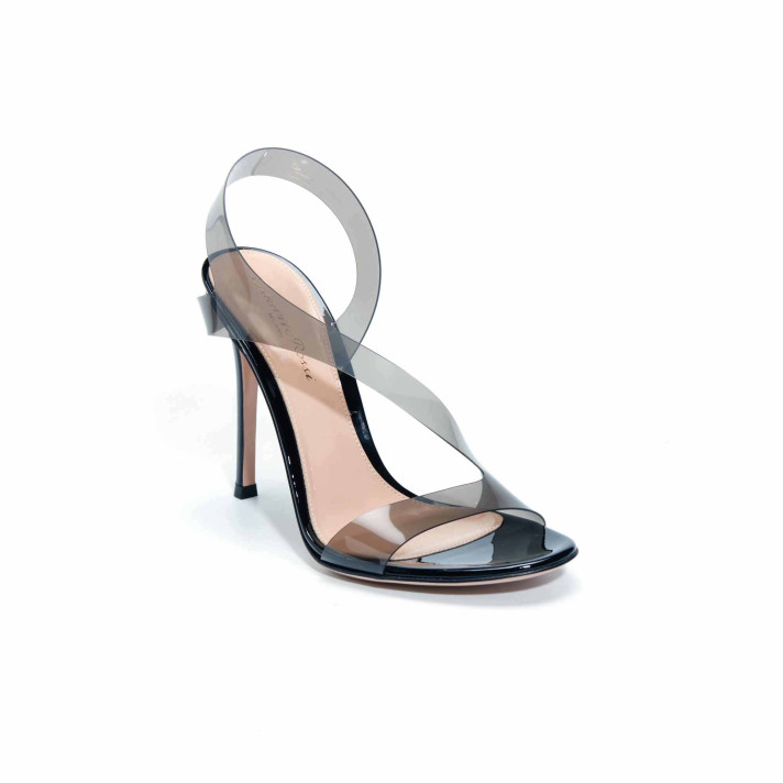 METROPOLIS SANDALES  GLASS FUME GIANVITO ROSSI