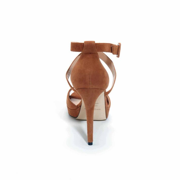 A94390 SANDALES PLATEAU COGNAC SERGIO ROSSI