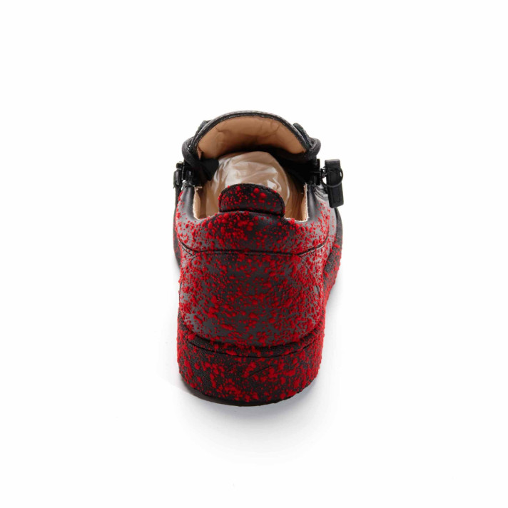 MAY BIREL NOIR GRAFITTIS NOIR BORDEAUX GIUSEPPE ZANOTTI
