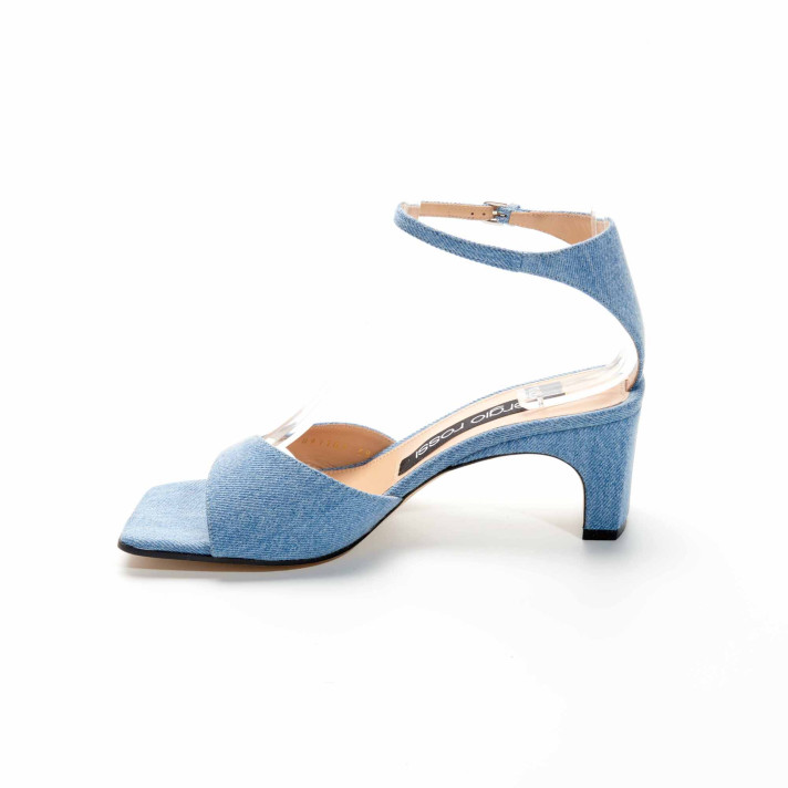A91101 SANDALES BLEUES JEANS SERGIO ROSSI