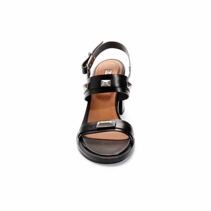 SR 3945 SANDALES TALON NOIRES SARTORE