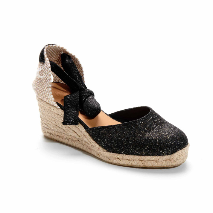 CARINA COMPENSES NOIRS LUREX CASTANER