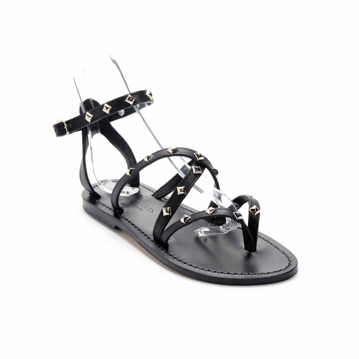 SANDALE EPICURE NOIR KJACQUES
