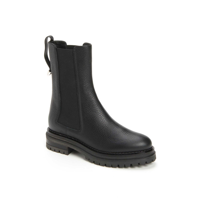 A92030 BOOTS CHEALSEA NOIRES SERGIO ROSSI