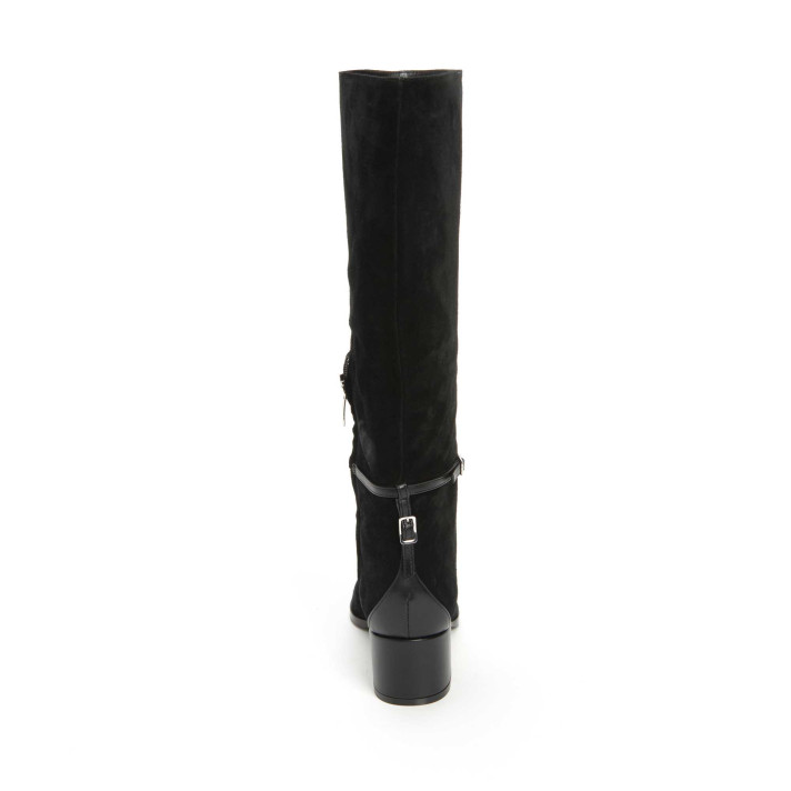 A95780 BOTTES NOIRES BRIDE SERGIO ROSSI
