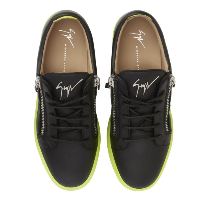 RM20030 FRANKIE SEMELLE JAUNE FLUO GIUSEPPE ZANOTTI