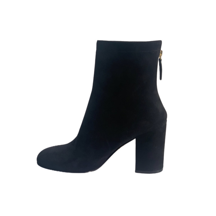 G73111 BELLAMY BOOTS SUEDE NOIR GIANVITO ROSSI