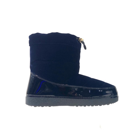 BOTTE DE NEIGE NOIRE ET NAVY GIUSEPPE ZANOTTI