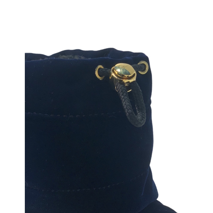 BOTTE DE NEIGE NOIRE ET NAVY GIUSEPPE ZANOTTI