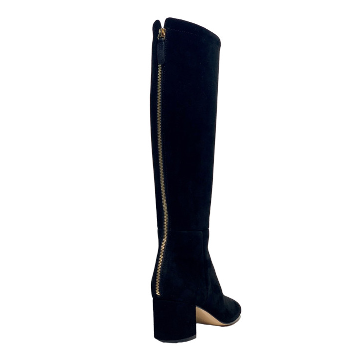 G80391 BOTTE 65 ZIP NOIR GIANVITO ROSSI