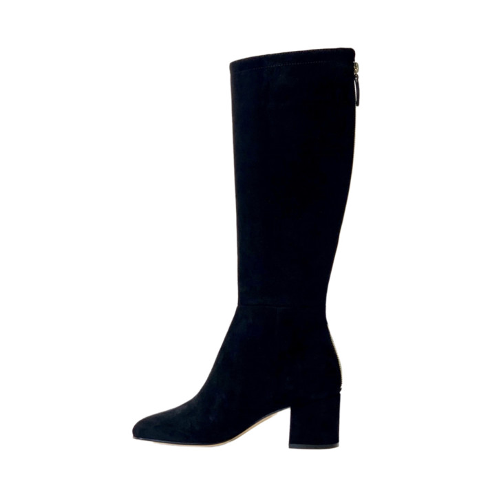 G80391 BOTTE 65 ZIP NOIR GIANVITO ROSSI
