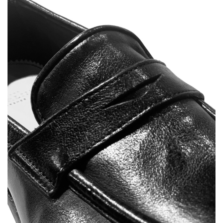8460 MOCASSINS NOIR BUFALO STURLINI
