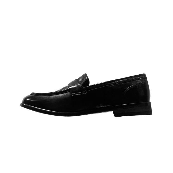 8460 MOCASSINS NOIR BUFALO STURLINI