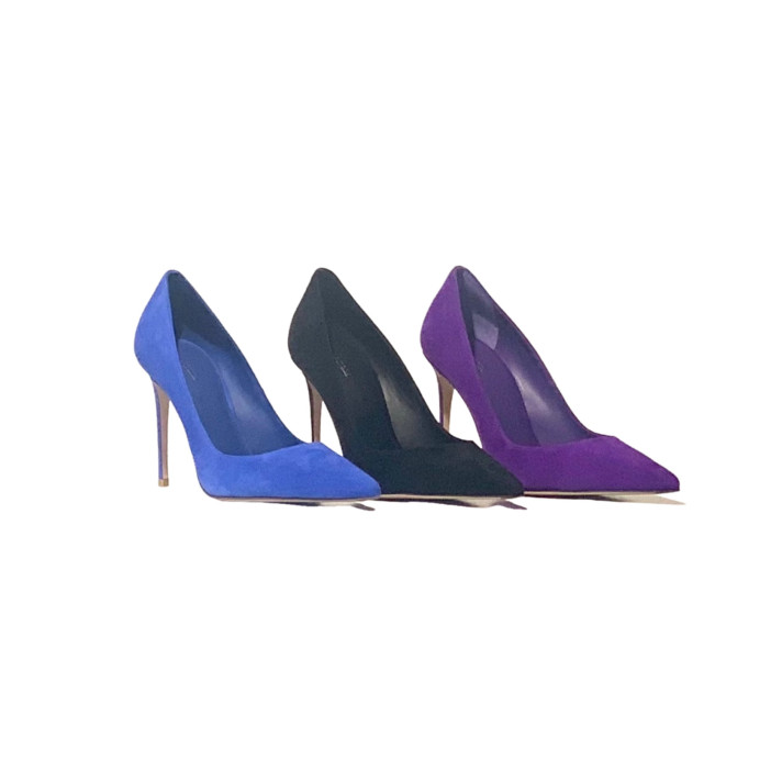 EVA ESCARPIN DAIN NOIR LE SILLA