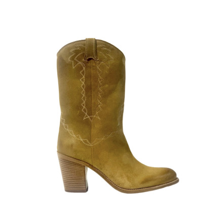 MI-BOTTE SR423806 veau velours SARTORE