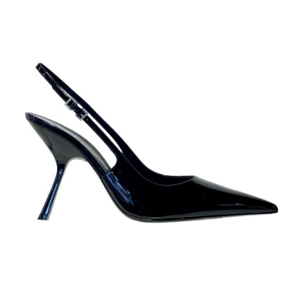 BO3640 SLINGBACK NOIR SERGIO ROSSI