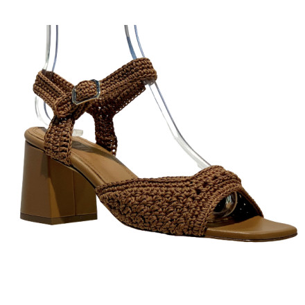 SICILIA SANDALES COGNAC SOULIERS MARTINEZ