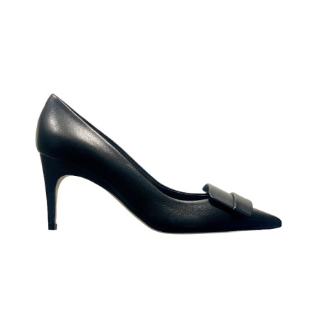 A78950 ESCARPIN NOIR SERGIO ROSSI