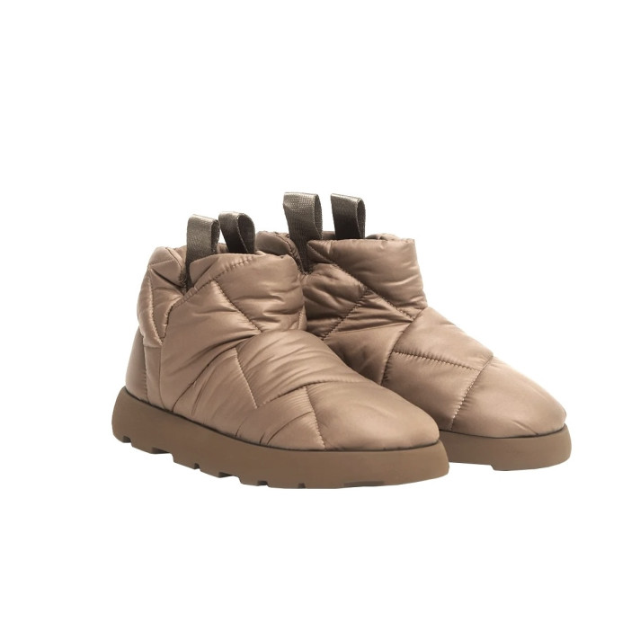 QUADRATO LOWBOOTS CAMEL PIUMESTUDIO