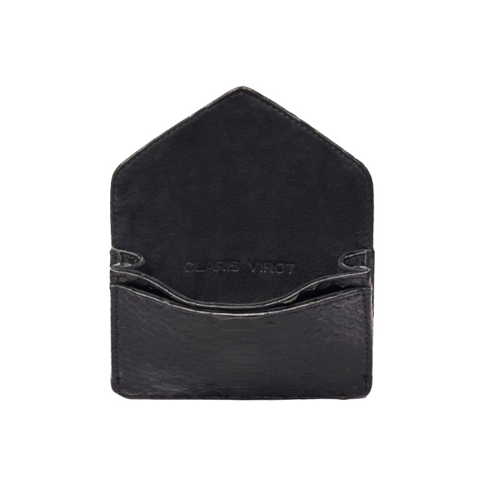 PORTE MONNAIE ALEX NOIR BEETLE OR CLARIS VIROT