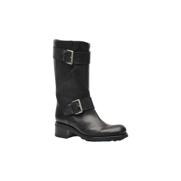 BIKER 4 MID STRAP NOIR FREELANCE
