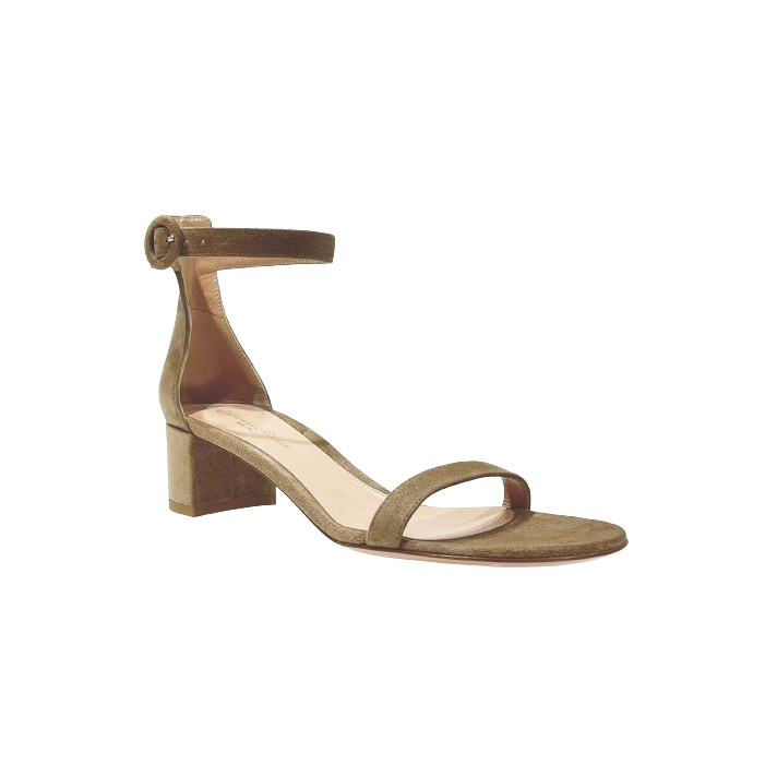 GAETA 45 SANDALES CAMEL GIANVITO ROSSI