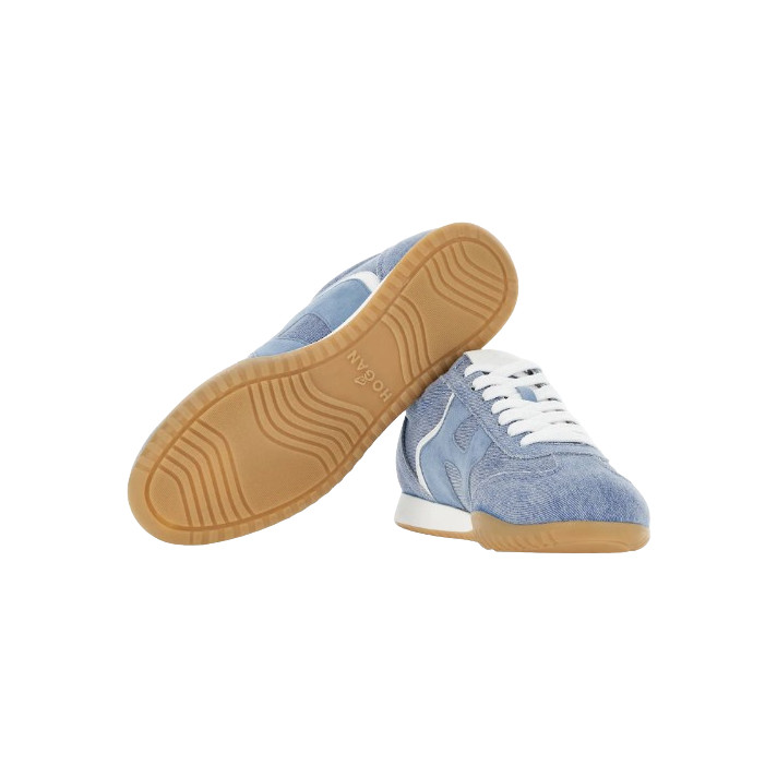 HXW5650 SNEAKERS OLYMPIA JEANS BLEU CIEL HOGAN