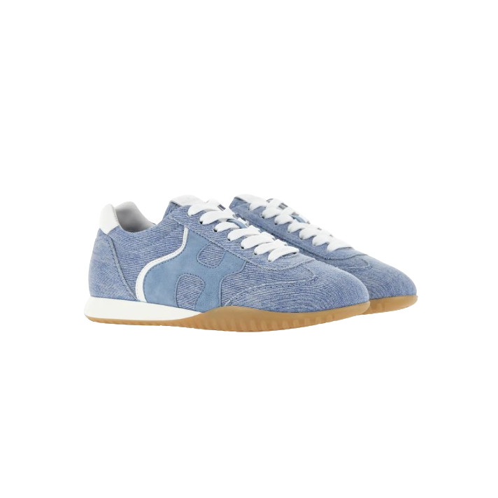 HXW5650 SNEAKERS OLYMPIA JEANS BLEU CIEL HOGAN