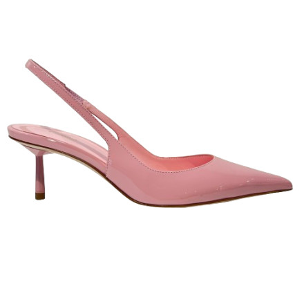 CHANEL BELLA SLINGBACK ROSE VERNIS LE SILLA