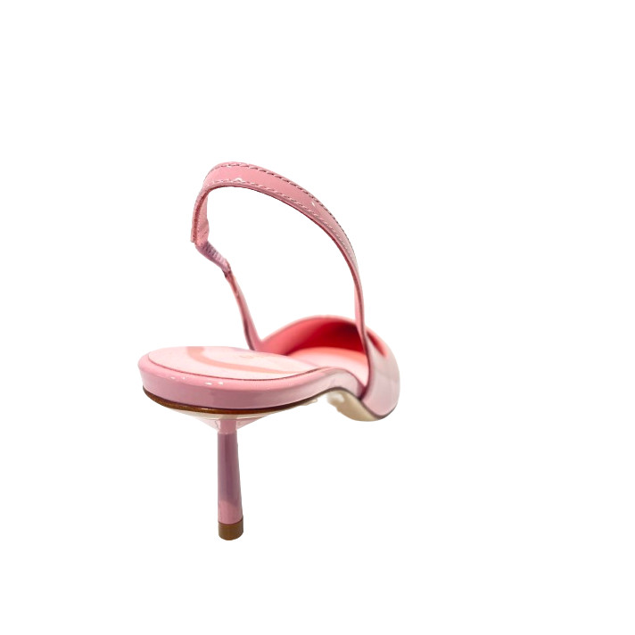 CHANEL BELLA SLINGBACK ROSE VERNIS LE SILLA