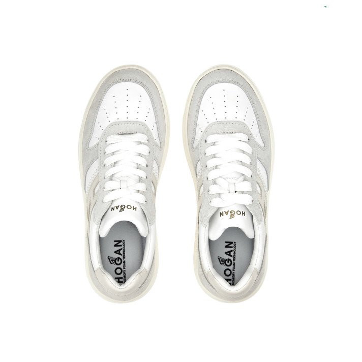 HXW63000 SNEAKERS BLANC GRIS HOGAN