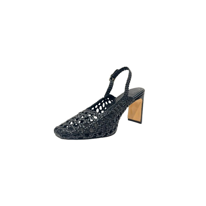 OFELIA SLINGBACK NOIR SOULIERS MARTINEZ