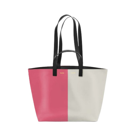 LE PRATIQUE SMALL LIGHT GREY/PINK CAHU
