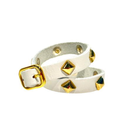 BRACELET NAJA BLC/OR KJACQUES